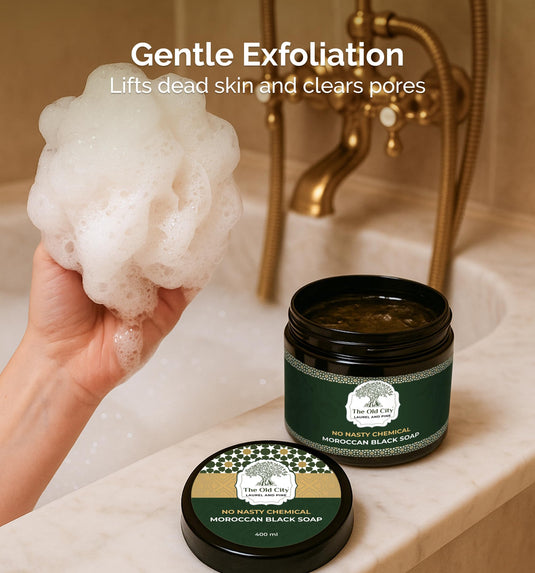 Moroccan Black Soap 400g -