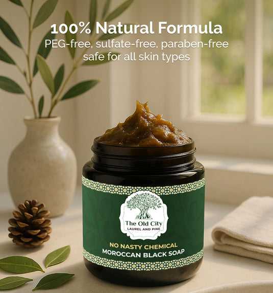 Moroccan Black Soap 400g -