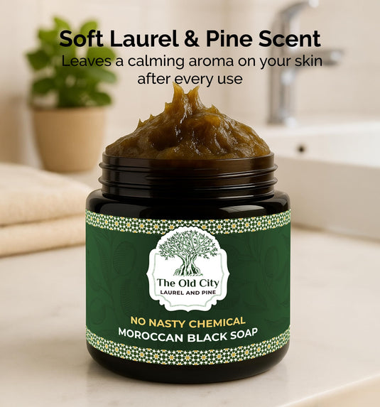 Moroccan Black Soap 400g -