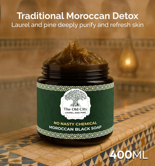 Moroccan Black Soap 400g -