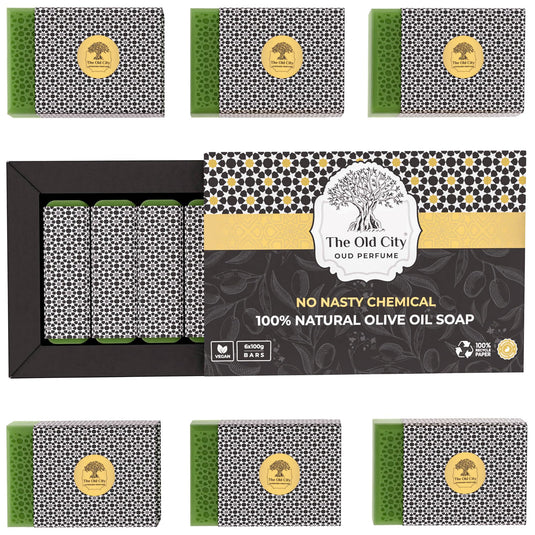 Oud soap bars 6x100g