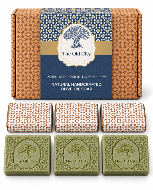 Assorted Olive Oil Soap Gift Set – 6 x 100g, 5 Scents