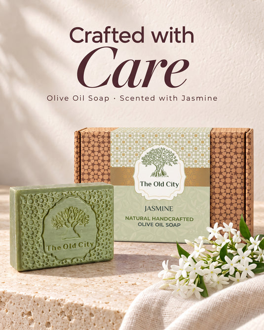 Jasmine Olive Oil Soap Gift Set – 6 x 100g