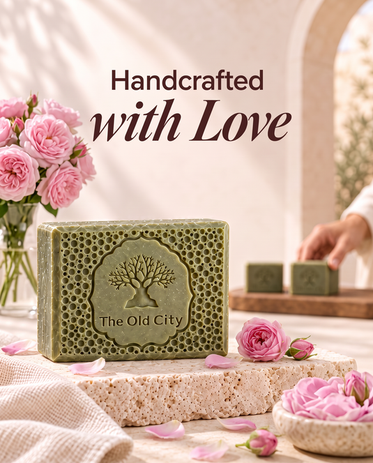 Rose Olive Oil Soap Gift Set – 6 x 100g