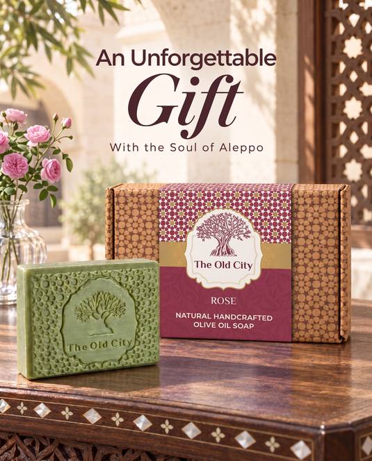 Rose Olive Oil Soap Gift Set – 6 x 100g